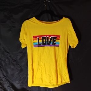 Yellow Love Graphic Tee